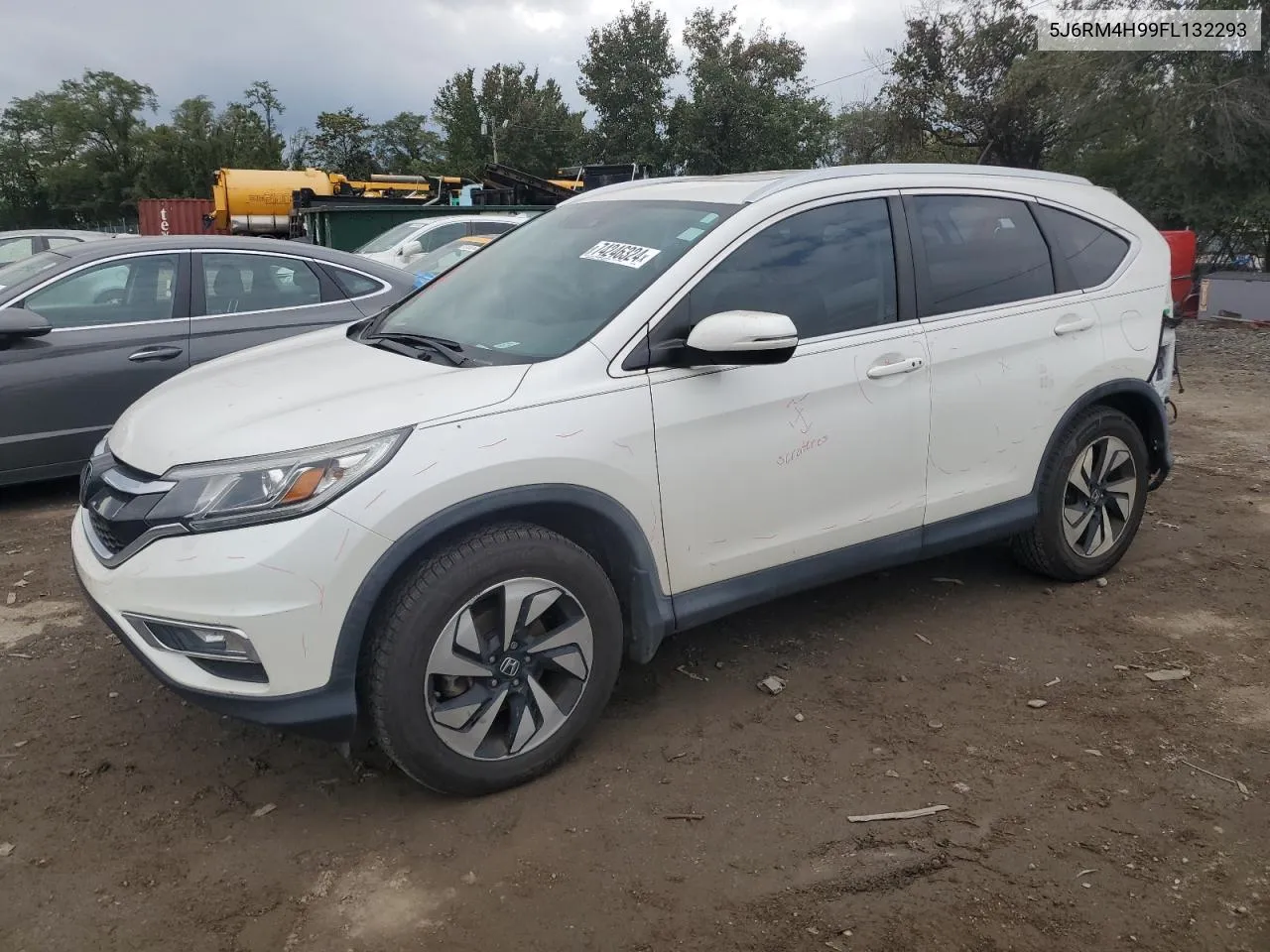 2015 Honda Cr-V Touring VIN: 5J6RM4H99FL132293 Lot: 74246324