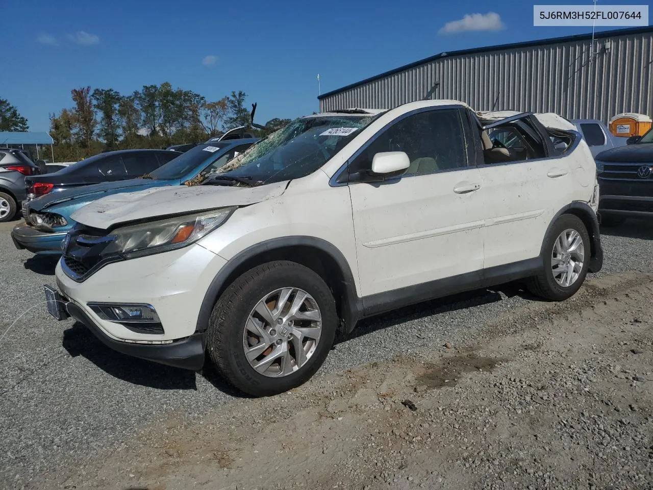 5J6RM3H52FL007644 2015 Honda Cr-V Ex