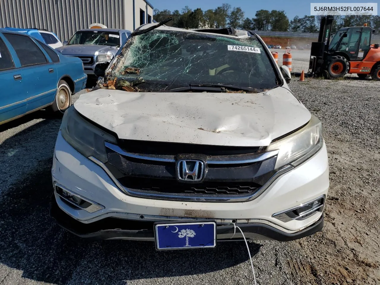 2015 Honda Cr-V Ex VIN: 5J6RM3H52FL007644 Lot: 74265144