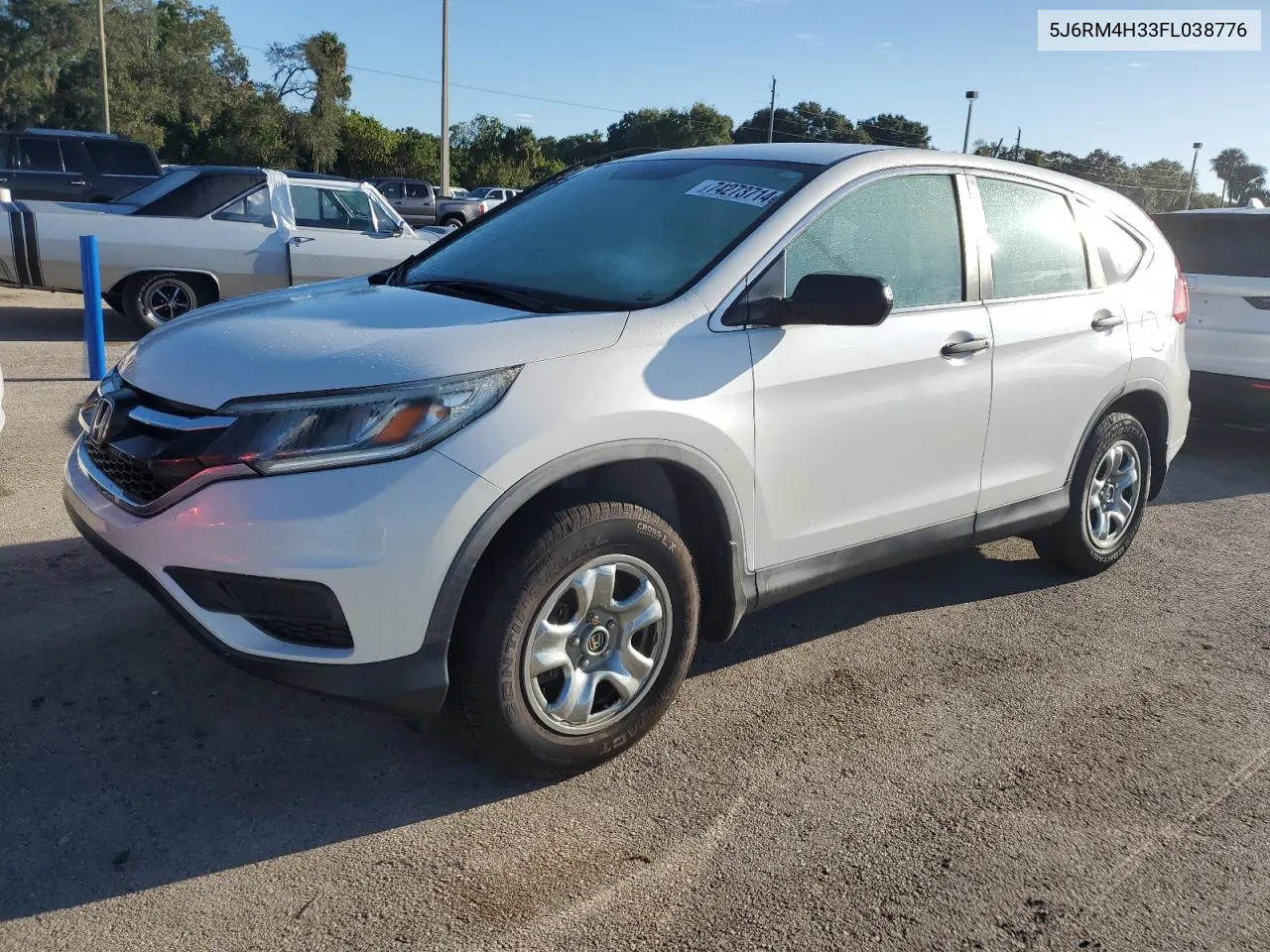 2015 Honda Cr-V Lx VIN: 5J6RM4H33FL038776 Lot: 74273714