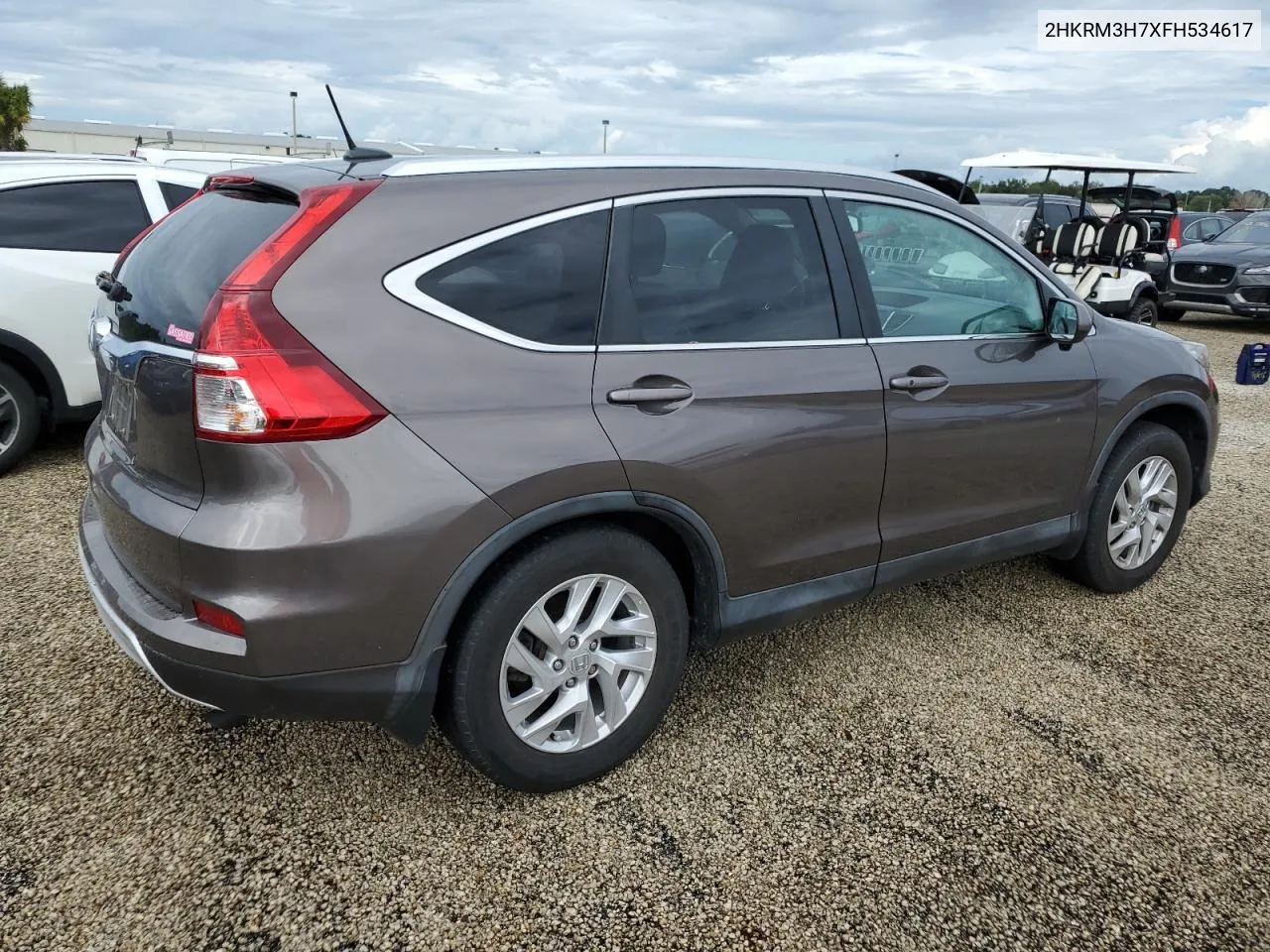 2HKRM3H7XFH534617 2015 Honda Cr-V Exl