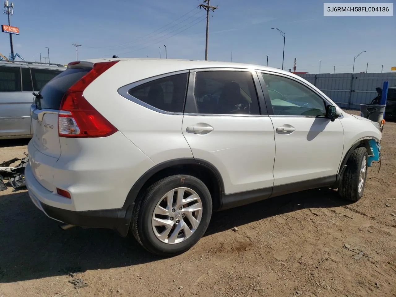 2015 Honda Cr-V Ex VIN: 5J6RM4H58FL004186 Lot: 74431134