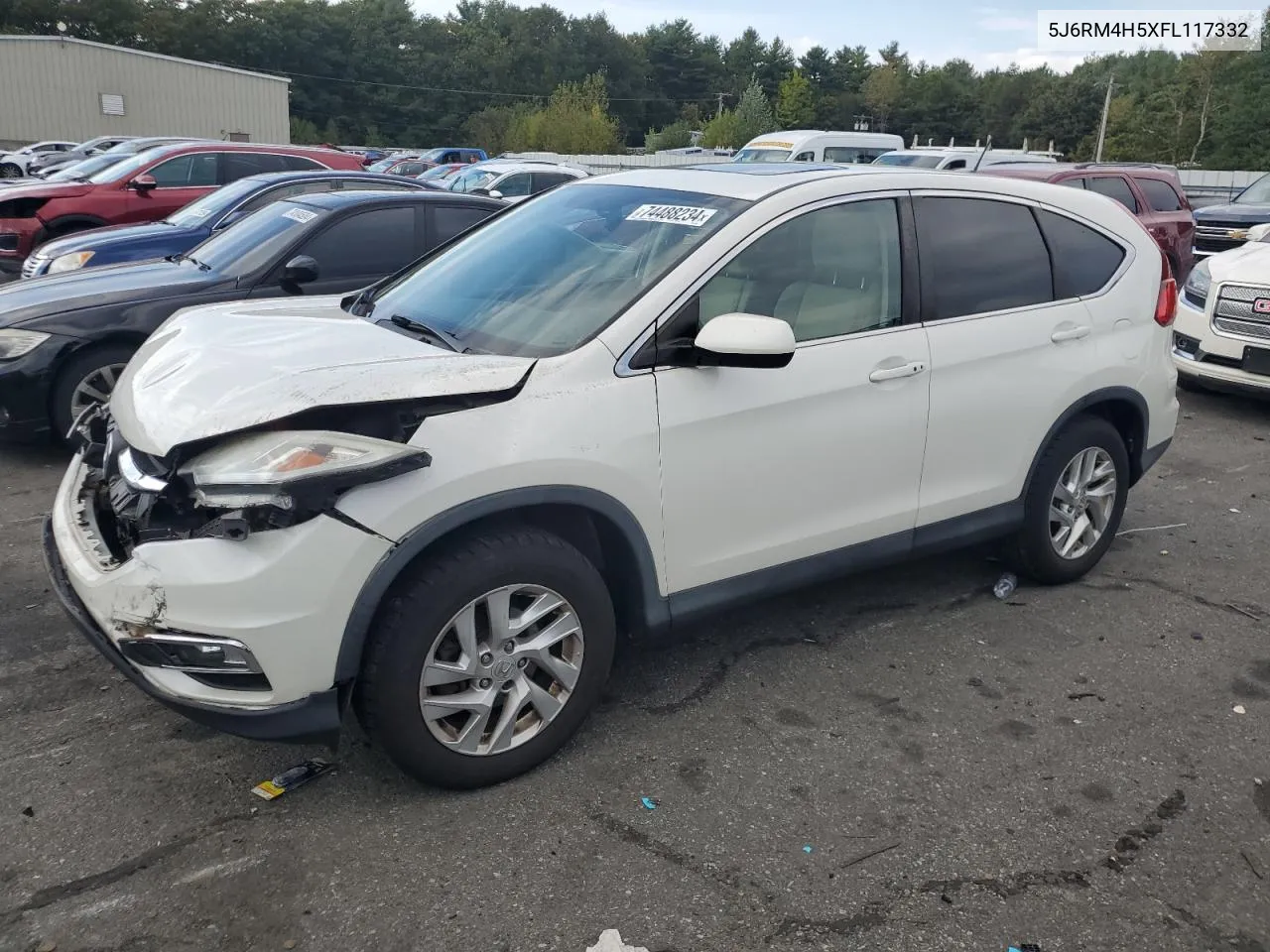 2015 Honda Cr-V Ex VIN: 5J6RM4H5XFL117332 Lot: 74488234