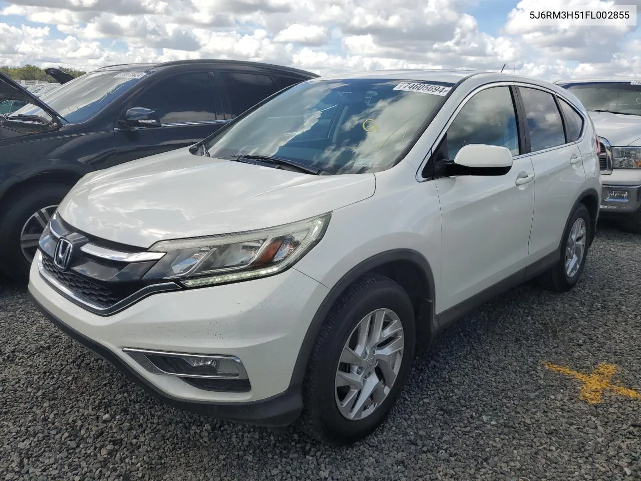 5J6RM3H51FL002855 2015 Honda Cr-V Ex