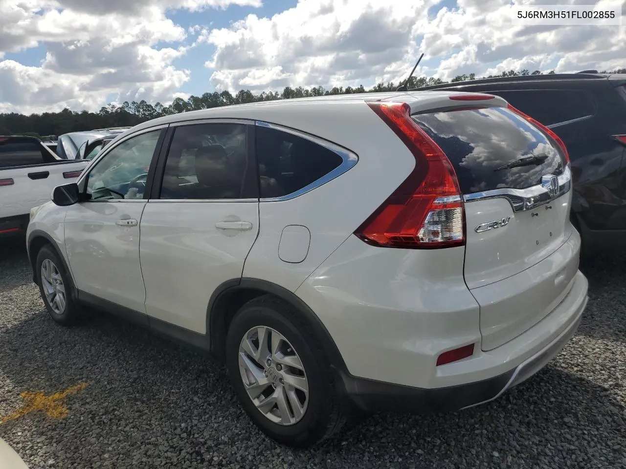 2015 Honda Cr-V Ex VIN: 5J6RM3H51FL002855 Lot: 74605694