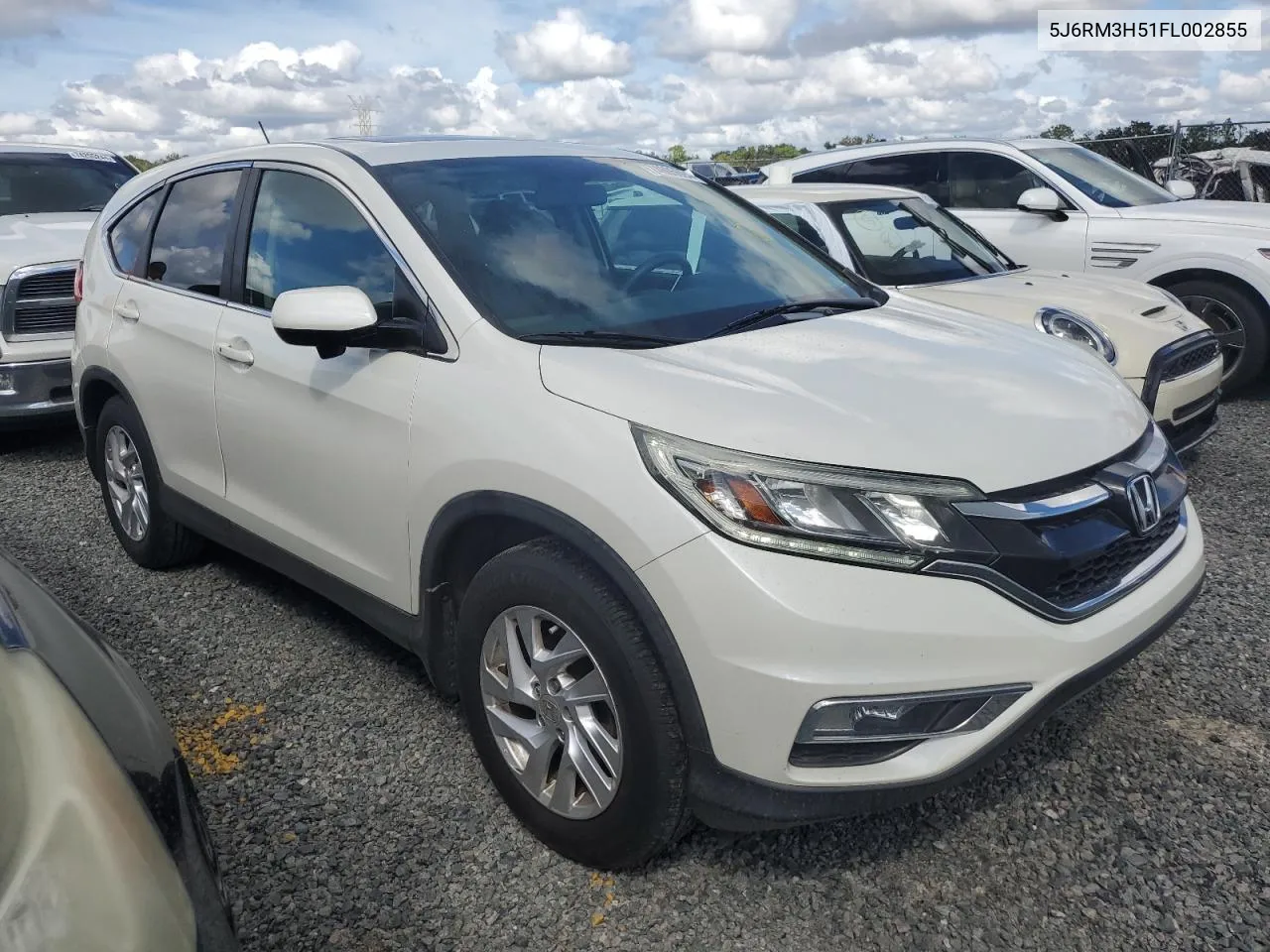 2015 Honda Cr-V Ex VIN: 5J6RM3H51FL002855 Lot: 74605694