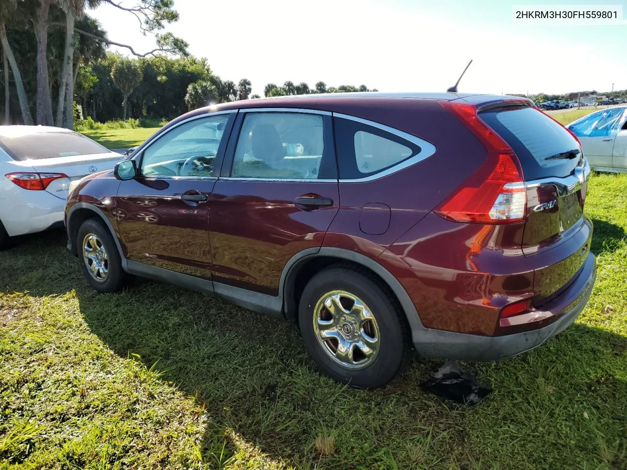 2015 Honda Cr-V Lx VIN: 2HKRM3H30FH559801 Lot: 74618984