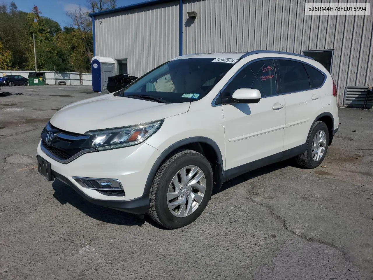 5J6RM4H78FL018994 2015 Honda Cr-V Exl