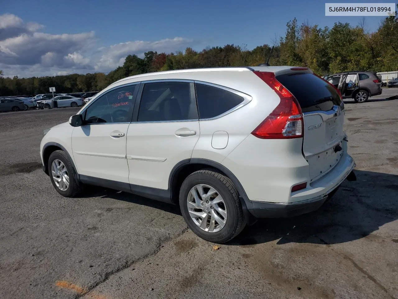 2015 Honda Cr-V Exl VIN: 5J6RM4H78FL018994 Lot: 74802644