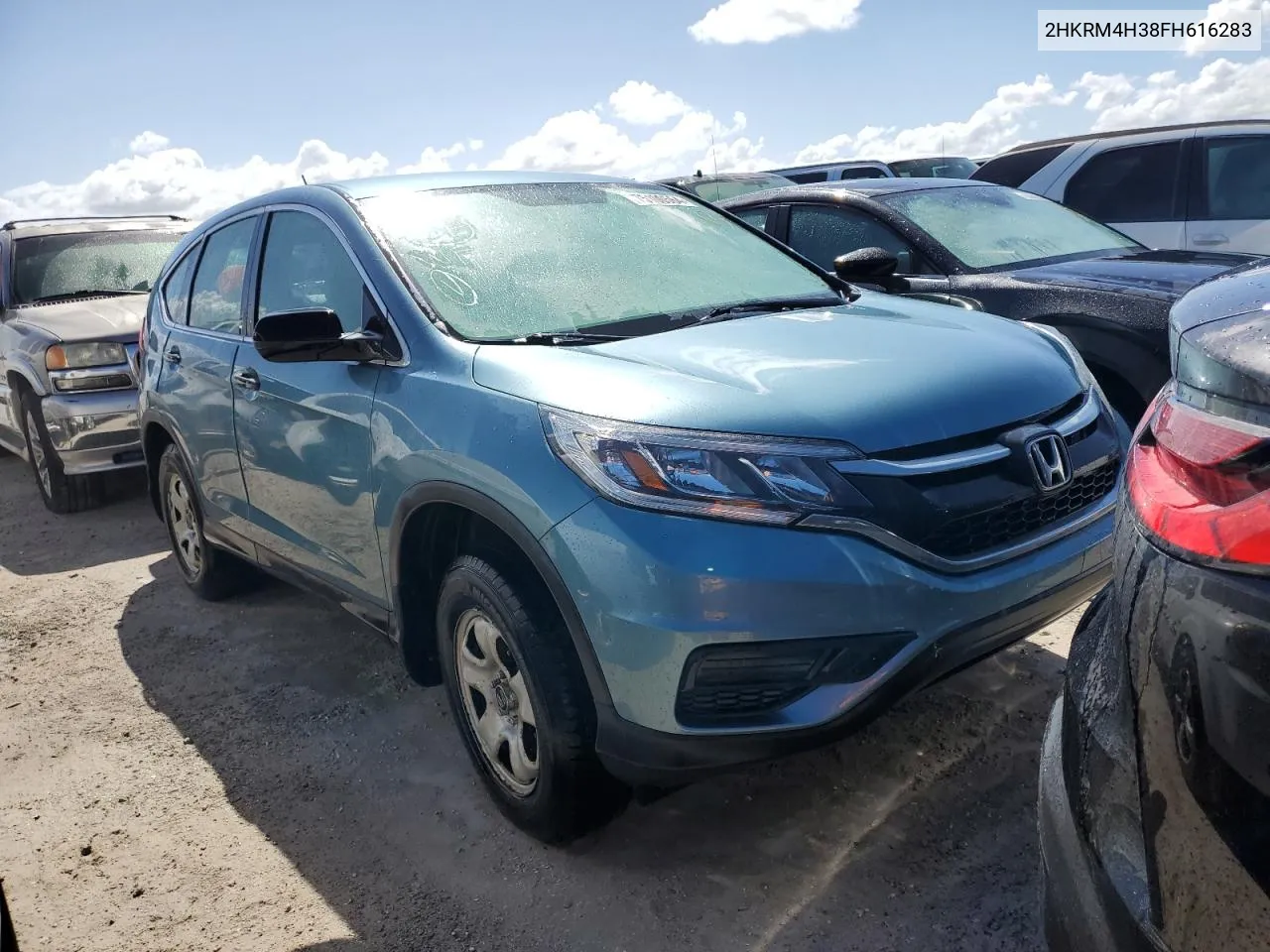 2015 Honda Cr-V Lx VIN: 2HKRM4H38FH616283 Lot: 75100564