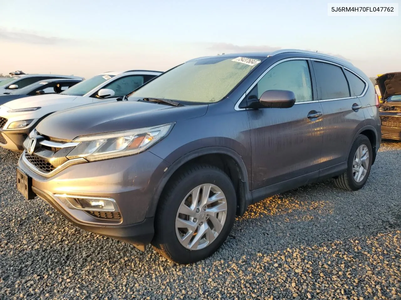 2015 Honda Cr-V Exl VIN: 5J6RM4H70FL047762 Lot: 75437684