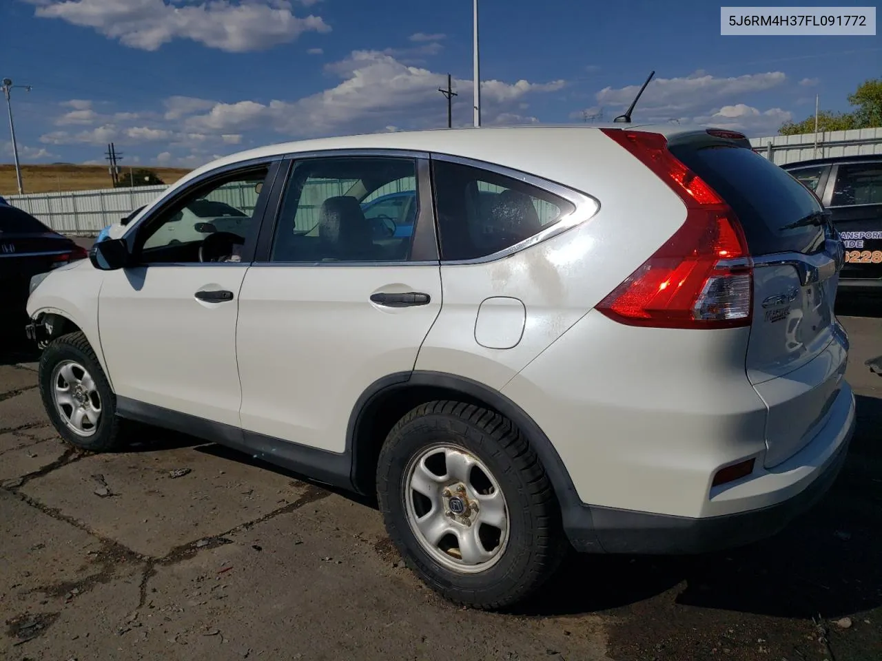 2015 Honda Cr-V Lx VIN: 5J6RM4H37FL091772 Lot: 75696714