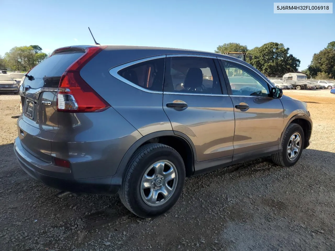 2015 Honda Cr-V Lx VIN: 5J6RM4H32FL006918 Lot: 75933544