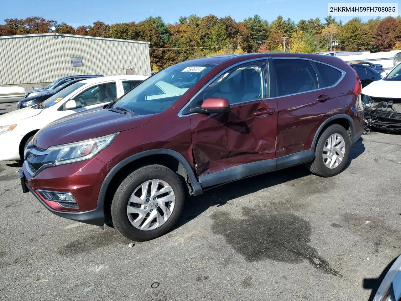 2015 Honda Cr-V Ex VIN: 2HKRM4H59FH708035 Lot: 75986054