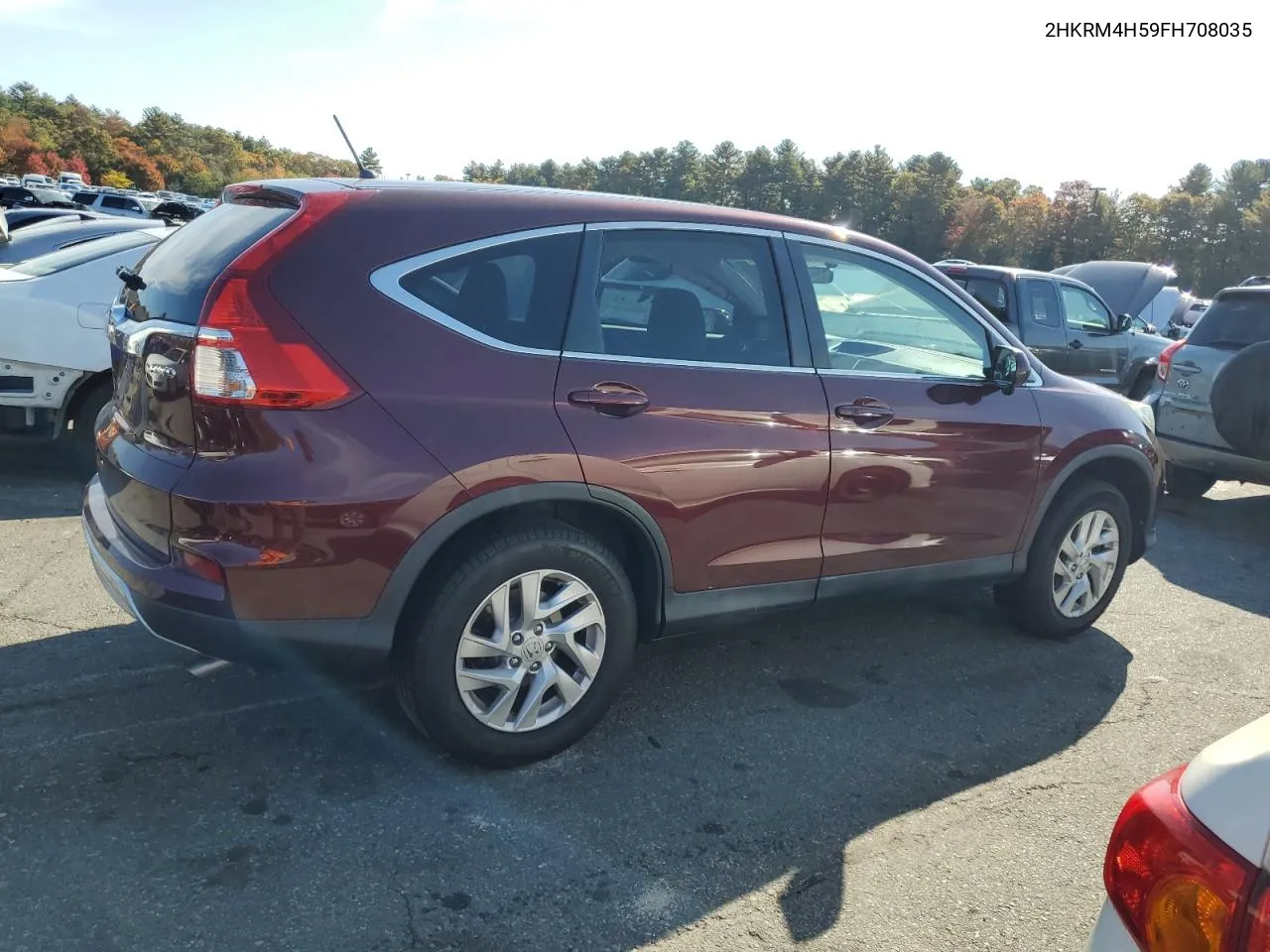 2015 Honda Cr-V Ex VIN: 2HKRM4H59FH708035 Lot: 75986054