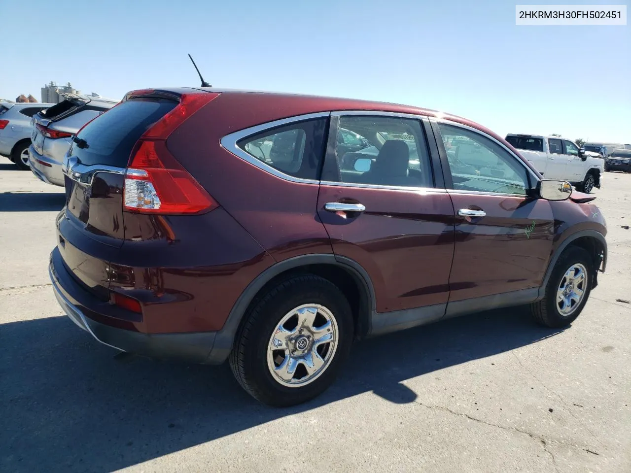 2HKRM3H30FH502451 2015 Honda Cr-V Lx