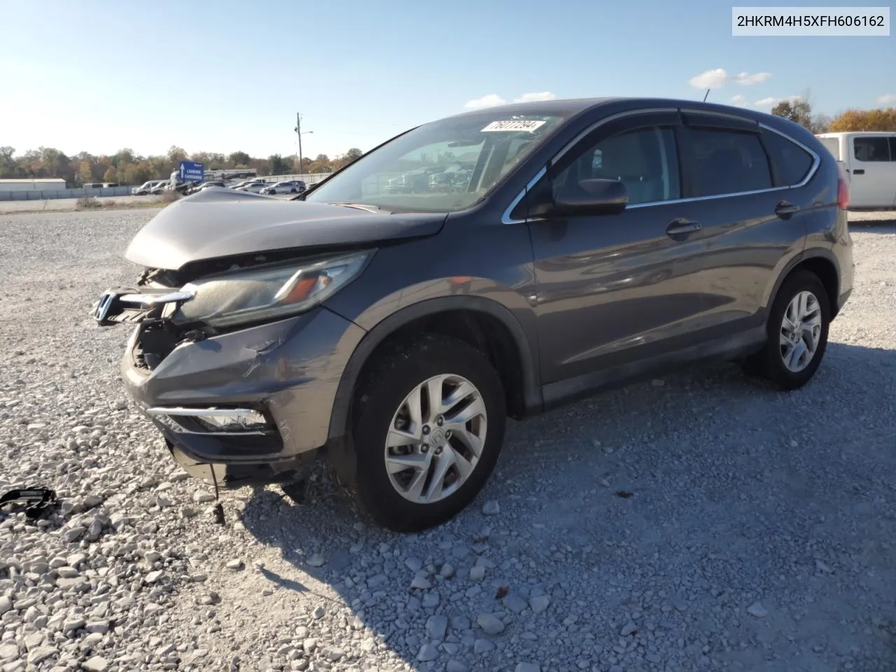 2015 Honda Cr-V Ex VIN: 2HKRM4H5XFH606162 Lot: 76077294