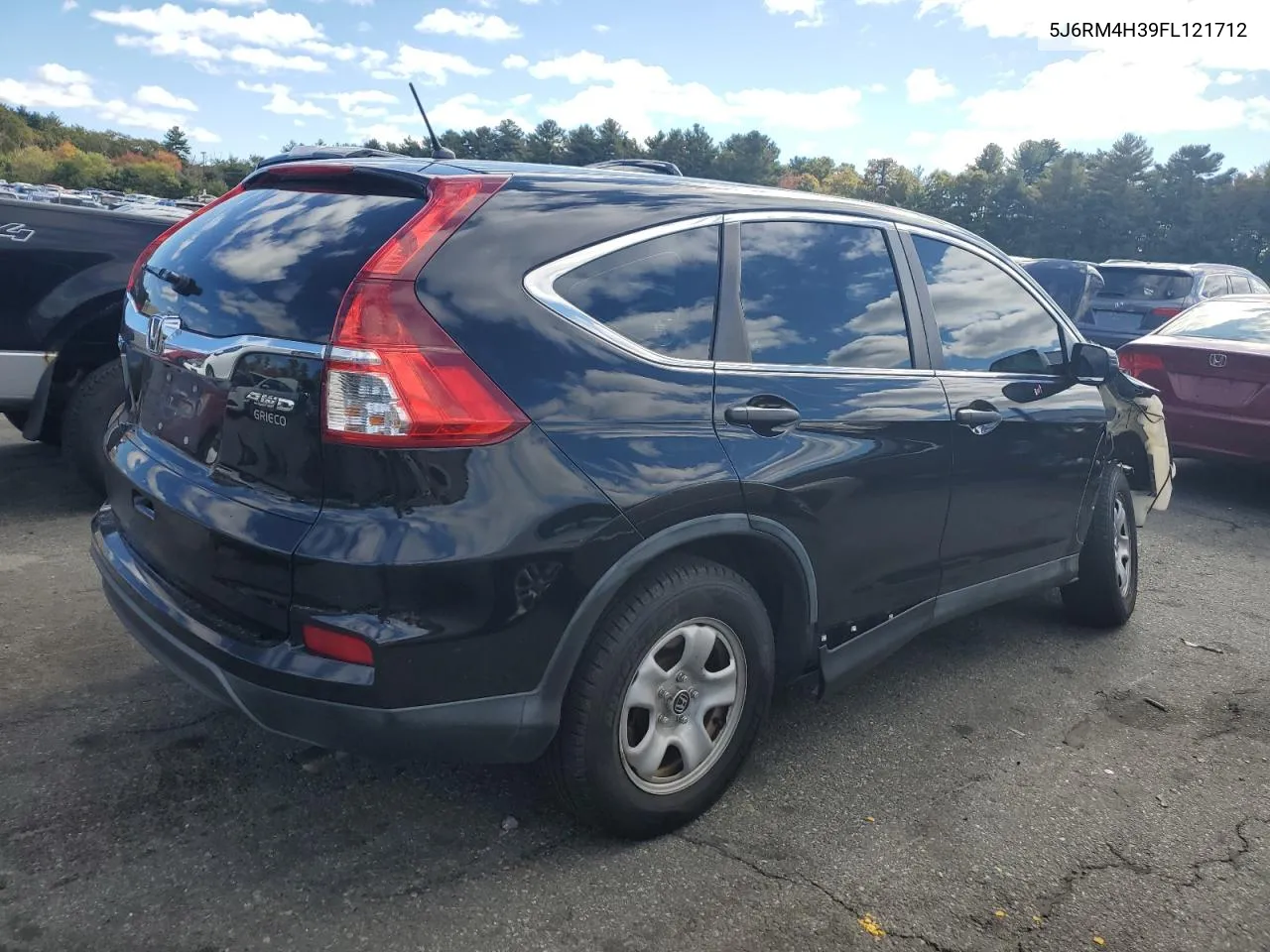 2015 Honda Cr-V Lx VIN: 5J6RM4H39FL121712 Lot: 76337334