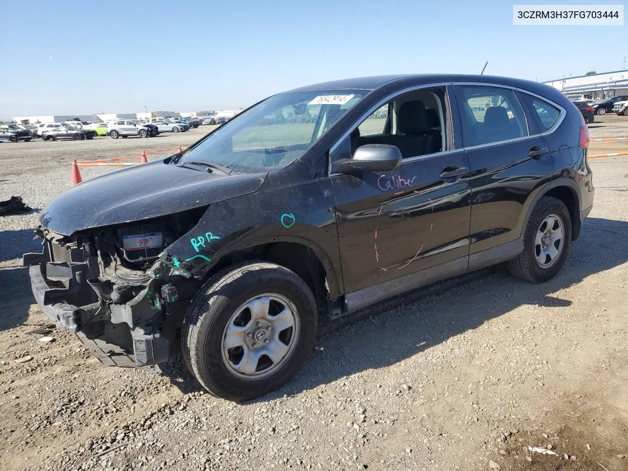 2015 Honda Cr-V Lx VIN: 3CZRM3H37FG703444 Lot: 76542914