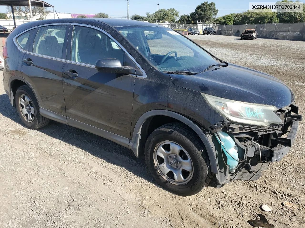 2015 Honda Cr-V Lx VIN: 3CZRM3H37FG703444 Lot: 76542914