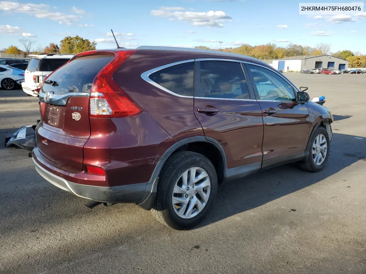 2HKRM4H75FH680476 2015 Honda Cr-V Exl