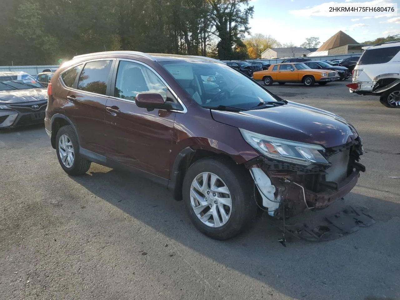 2HKRM4H75FH680476 2015 Honda Cr-V Exl