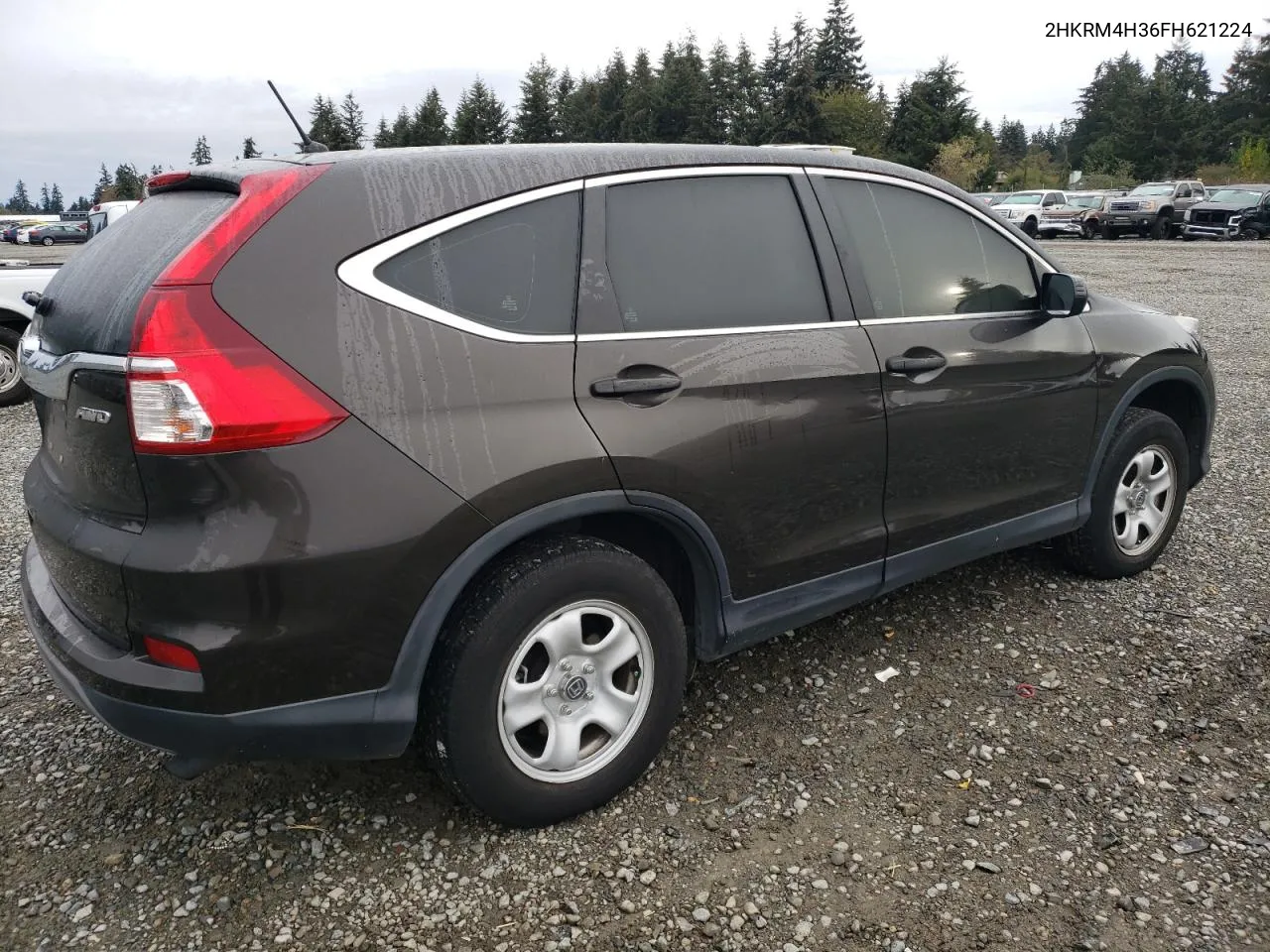 2015 Honda Cr-V Lx VIN: 2HKRM4H36FH621224 Lot: 76802324