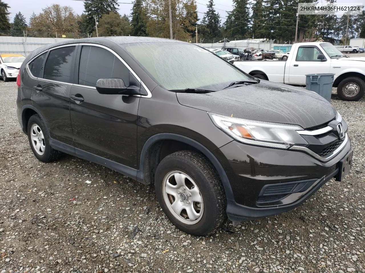 2015 Honda Cr-V Lx VIN: 2HKRM4H36FH621224 Lot: 76802324