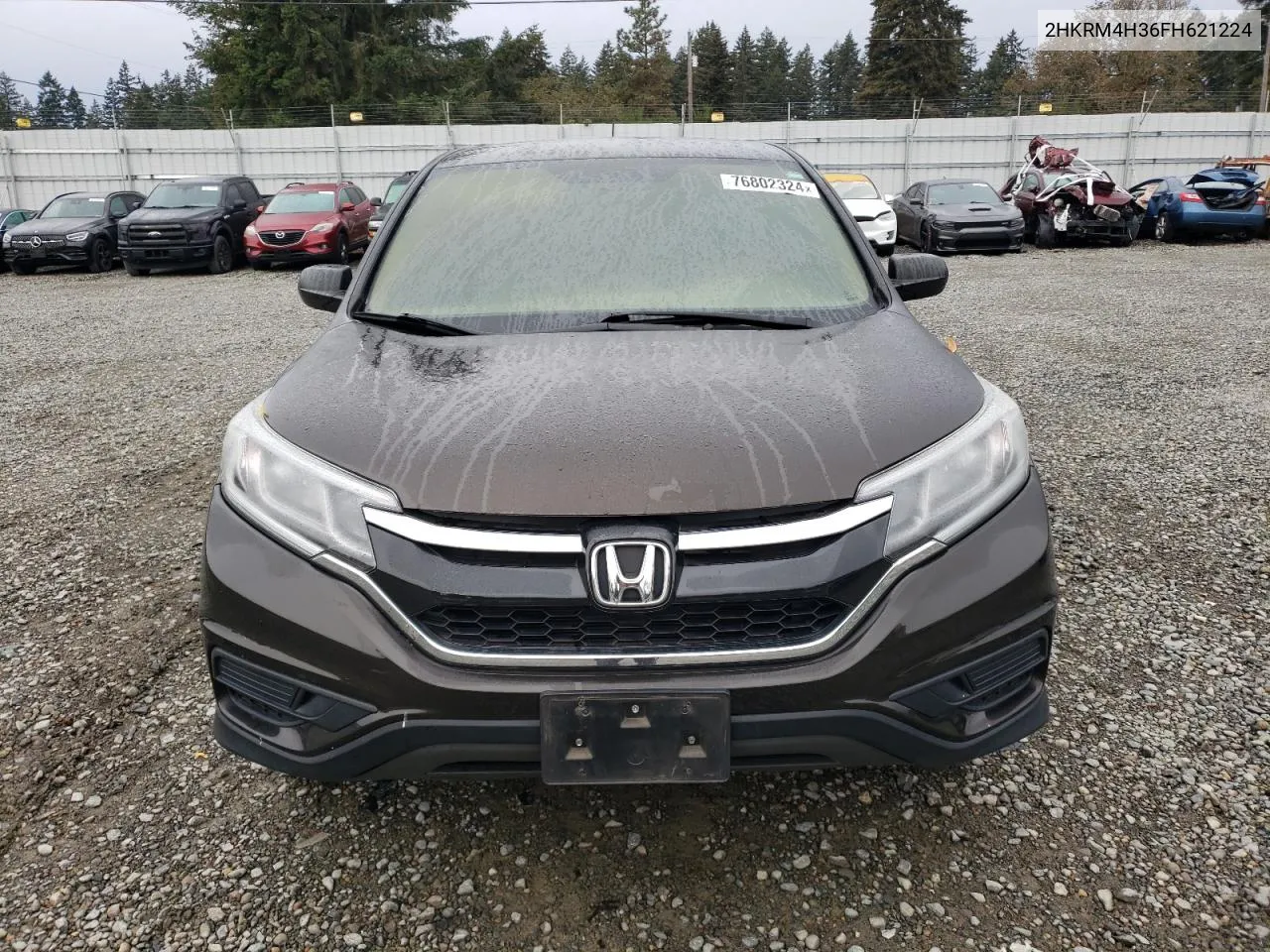 2015 Honda Cr-V Lx VIN: 2HKRM4H36FH621224 Lot: 76802324