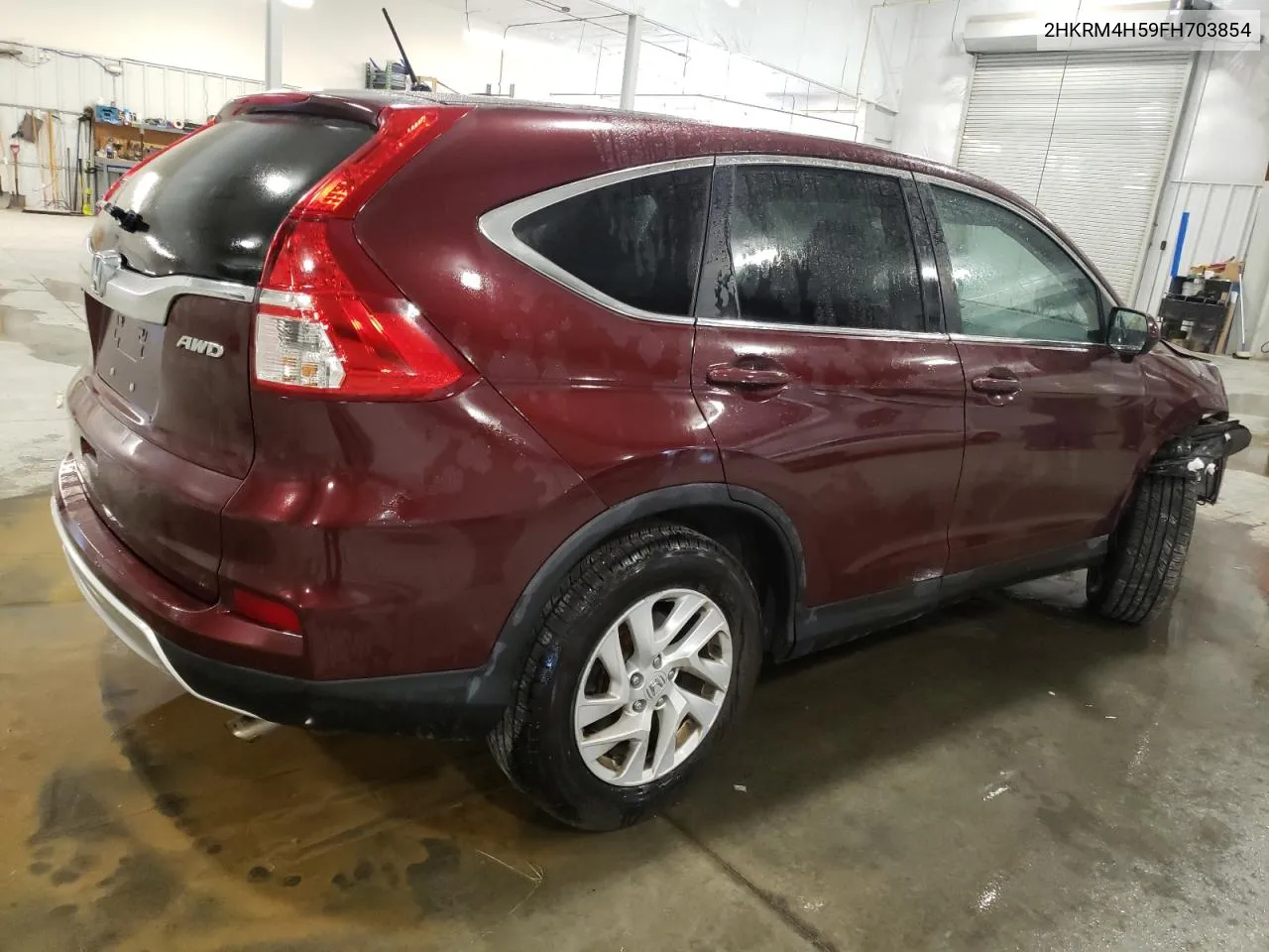 2015 Honda Cr-V Ex VIN: 2HKRM4H59FH703854 Lot: 76887014