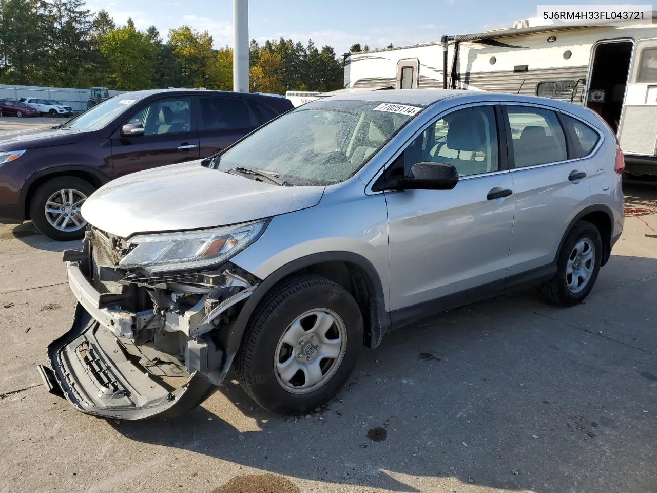 5J6RM4H33FL043721 2015 Honda Cr-V Lx