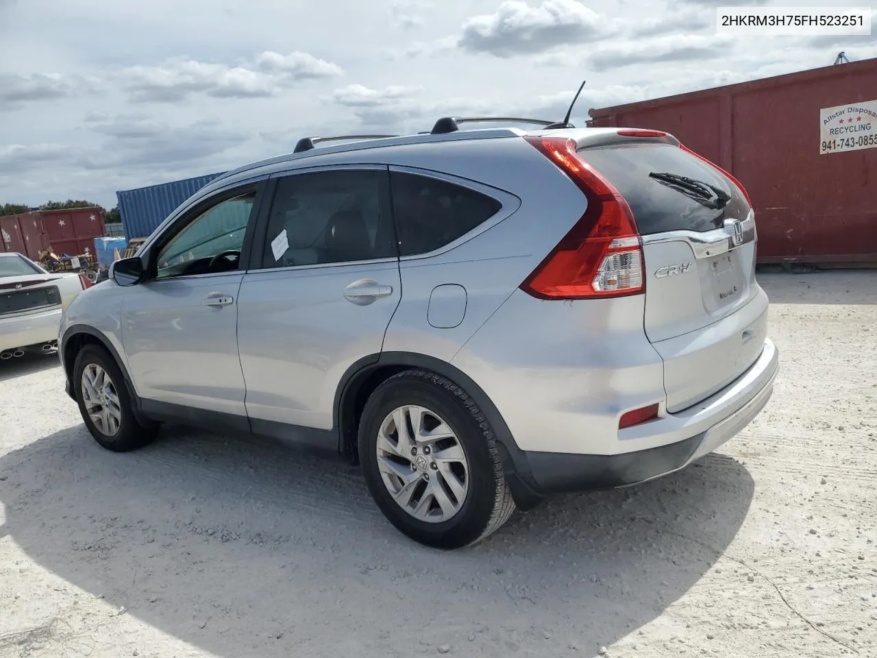 2015 Honda Cr-V Exl VIN: 2HKRM3H75FH523251 Lot: 77068564