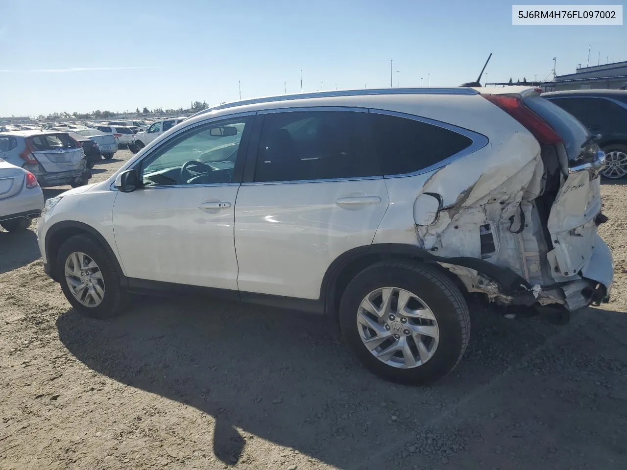 2015 Honda Cr-V Exl VIN: 5J6RM4H76FL097002 Lot: 77121264