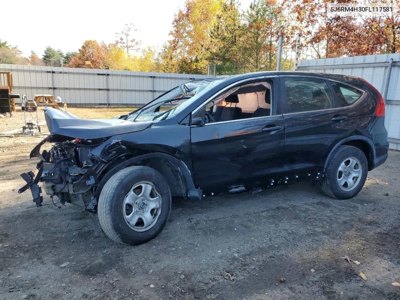 2015 Honda Cr-V Lx VIN: 5J6RM4H30FL117581 Lot: 77161314