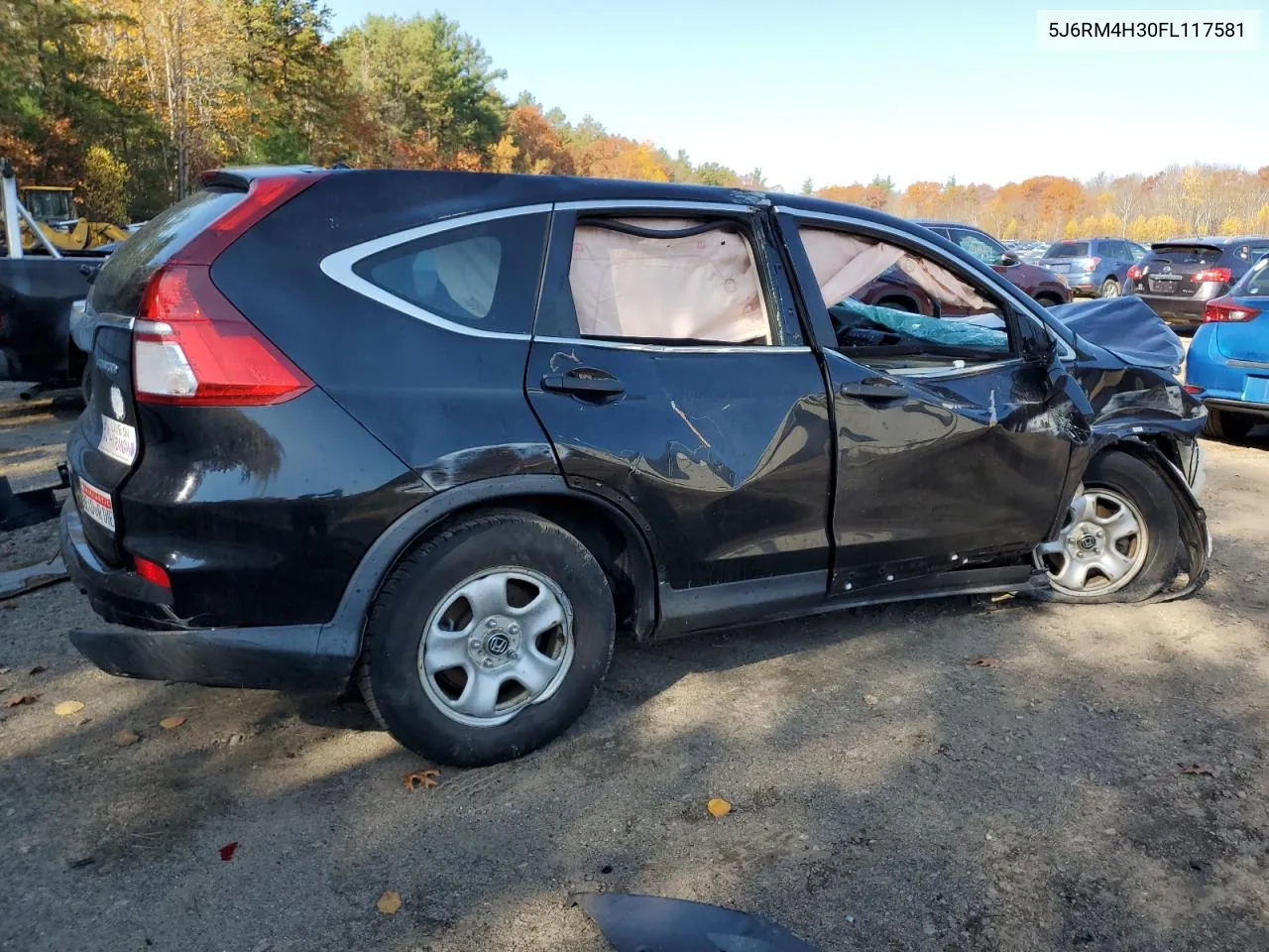 2015 Honda Cr-V Lx VIN: 5J6RM4H30FL117581 Lot: 77161314