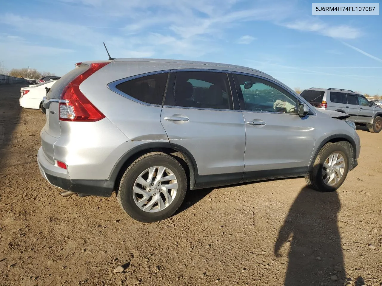 2015 Honda Cr-V Exl VIN: 5J6RM4H74FL107087 Lot: 77210654