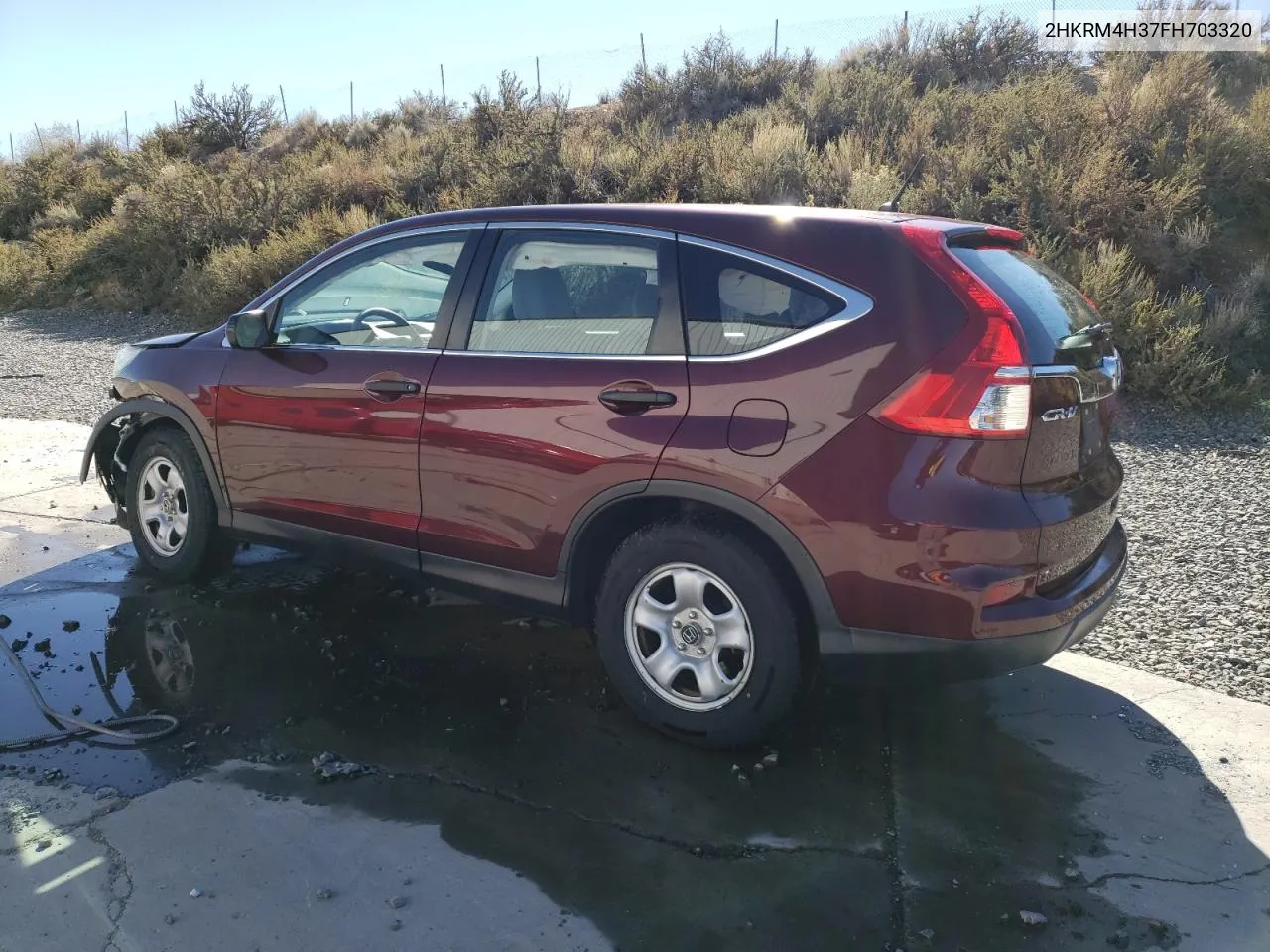 2015 Honda Cr-V Lx VIN: 2HKRM4H37FH703320 Lot: 77231634