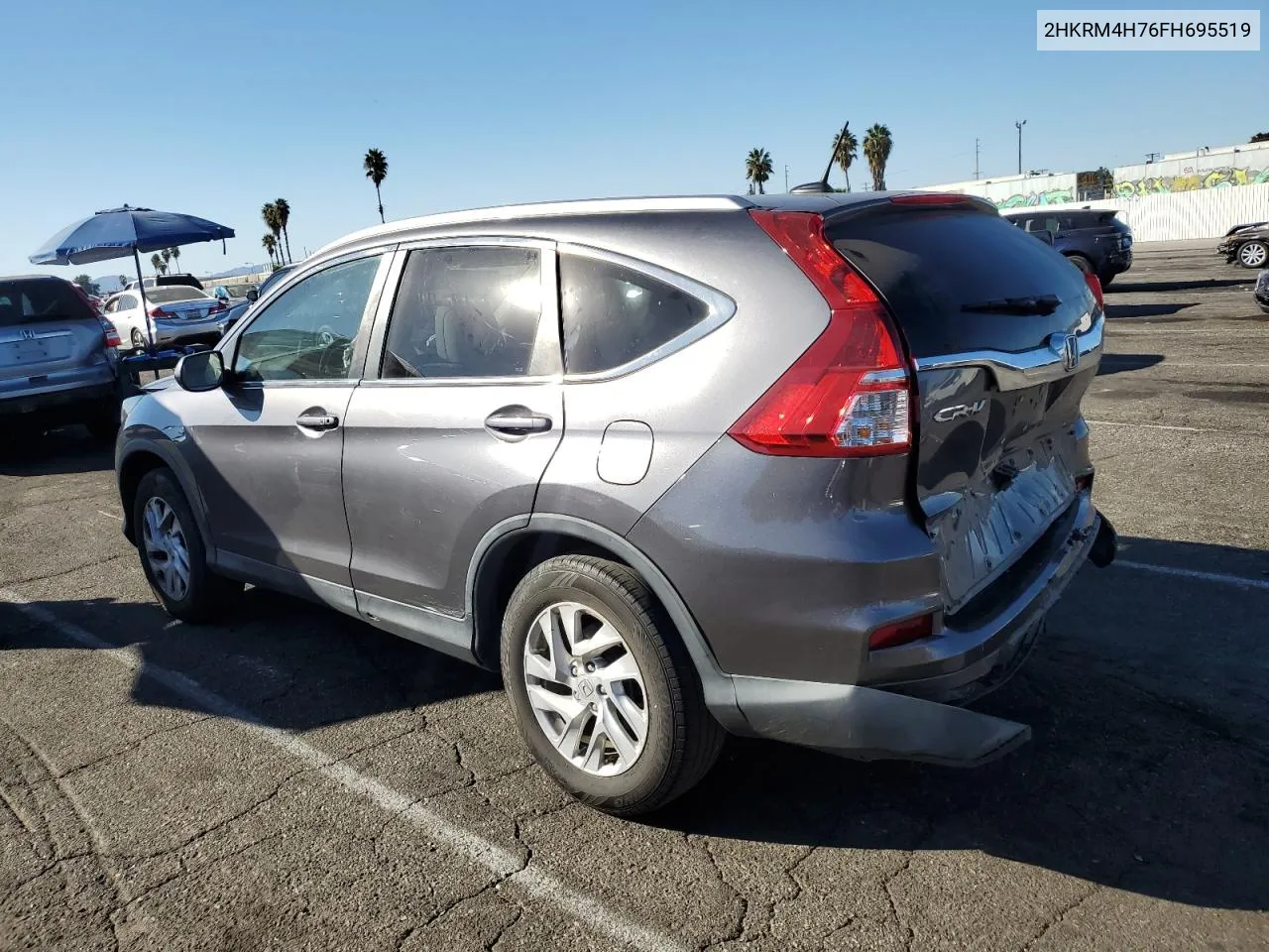 2015 Honda Cr-V Exl VIN: 2HKRM4H76FH695519 Lot: 77337114