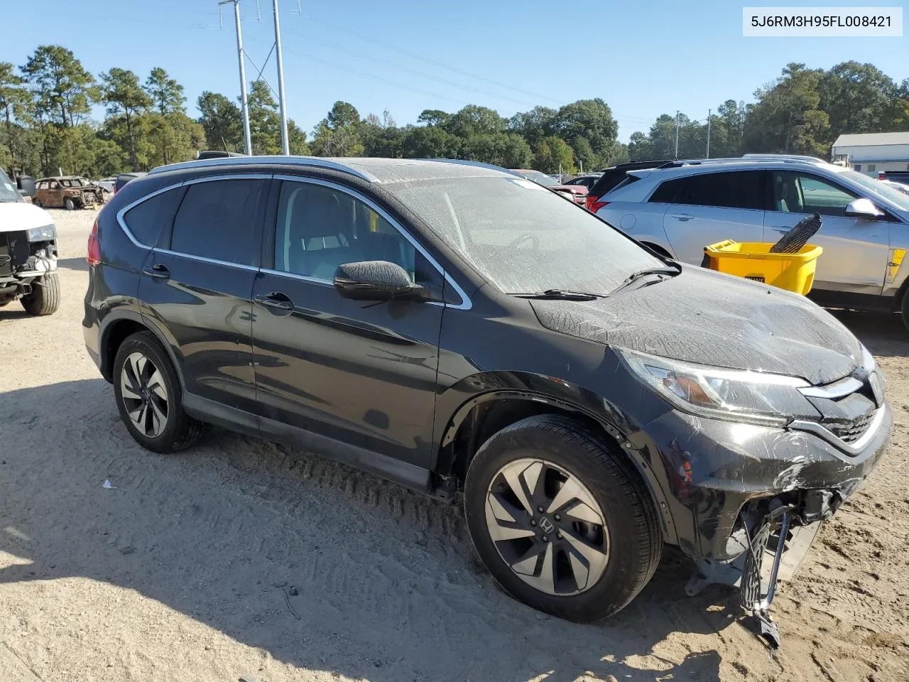 2015 Honda Cr-V Touring VIN: 5J6RM3H95FL008421 Lot: 77352274