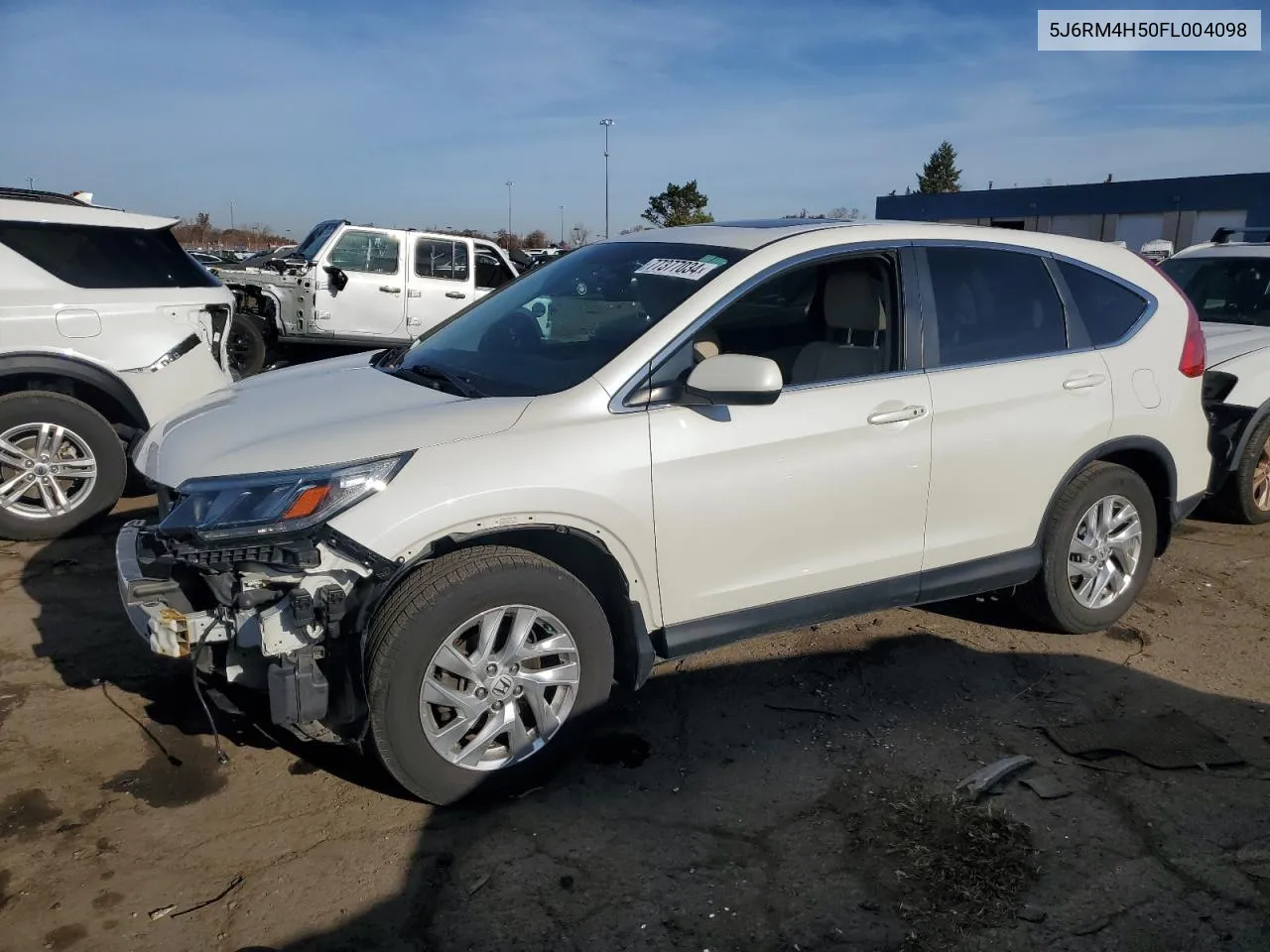 2015 Honda Cr-V Ex VIN: 5J6RM4H50FL004098 Lot: 77377034