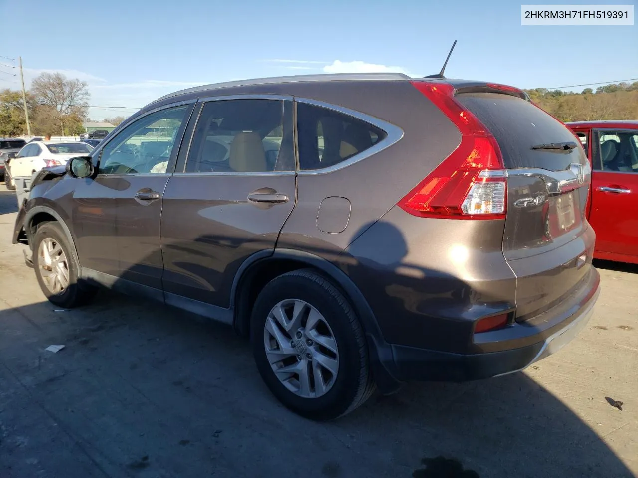 2015 Honda Cr-V Exl VIN: 2HKRM3H71FH519391 Lot: 77447304