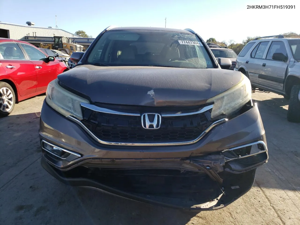 2015 Honda Cr-V Exl VIN: 2HKRM3H71FH519391 Lot: 77447304