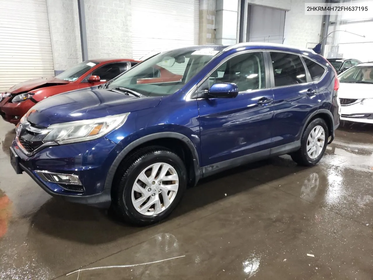 2015 Honda Cr-V Exl VIN: 2HKRM4H72FH637195 Lot: 77474294