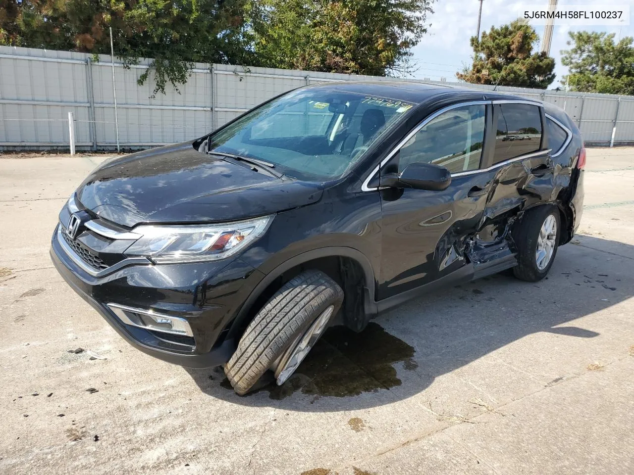 2015 Honda Cr-V Ex VIN: 5J6RM4H58FL100237 Lot: 77476954