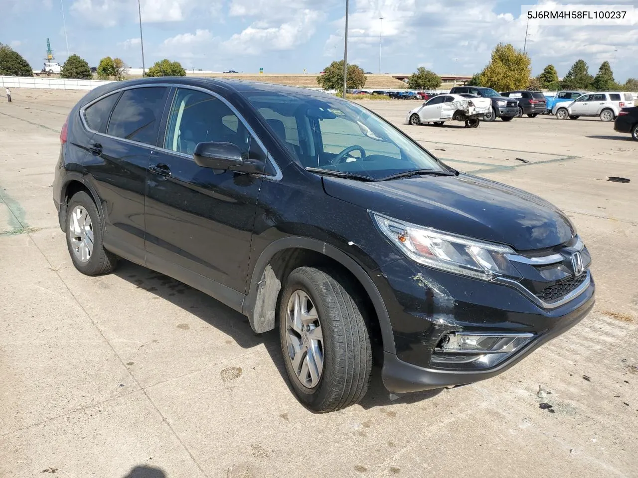 2015 Honda Cr-V Ex VIN: 5J6RM4H58FL100237 Lot: 77476954