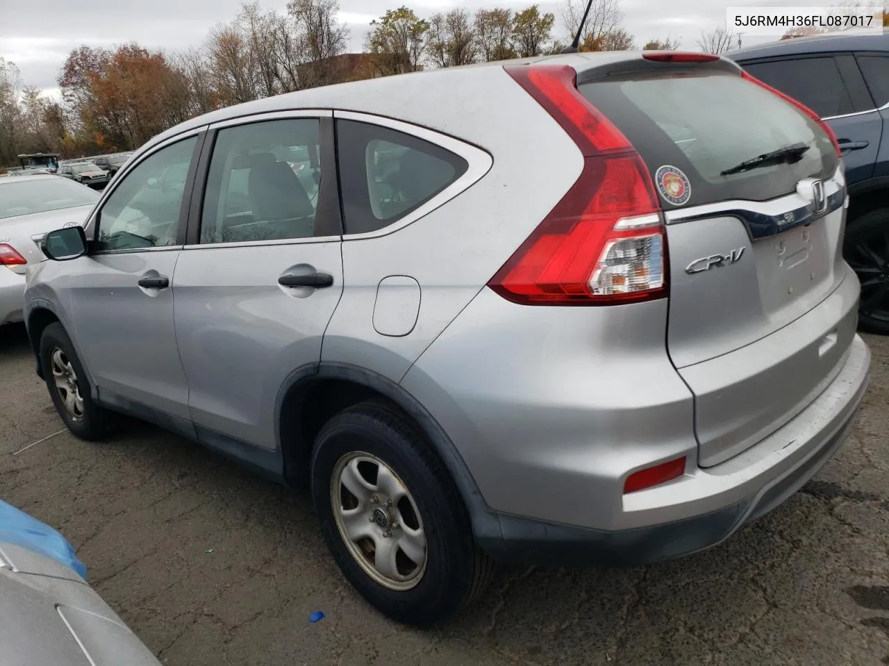 2015 Honda Cr-V Lx VIN: 5J6RM4H36FL087017 Lot: 77522424