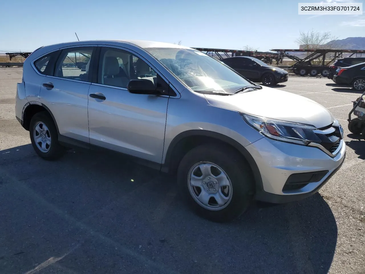 2015 Honda Cr-V Lx VIN: 3CZRM3H33FG701724 Lot: 77589994