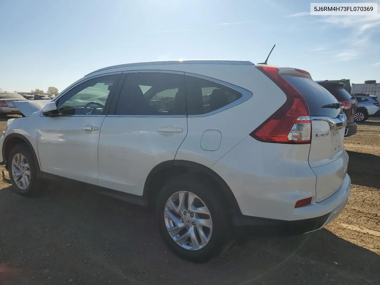 2015 Honda Cr-V Exl VIN: 5J6RM4H73FL070369 Lot: 77694194