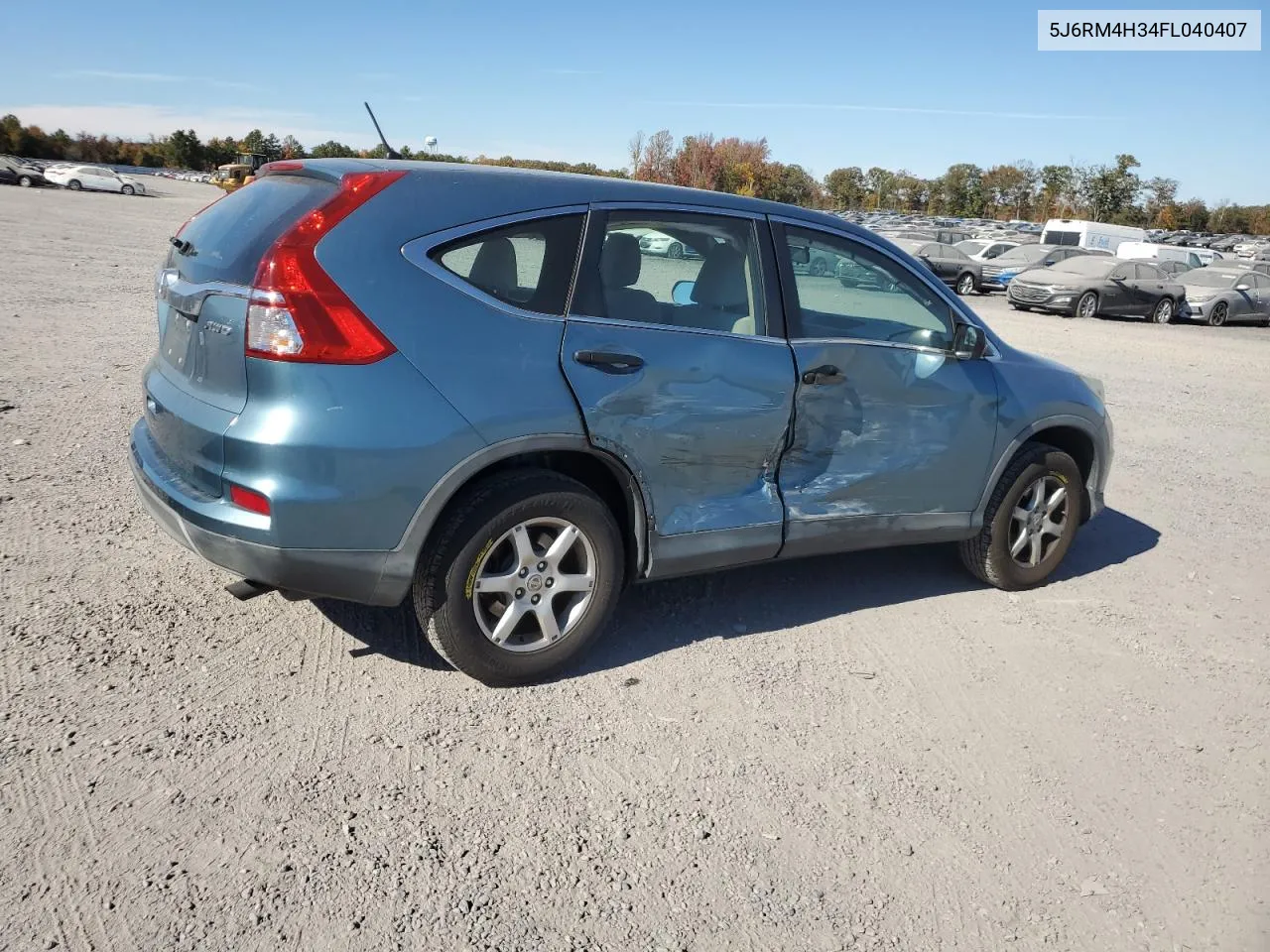 2015 Honda Cr-V Lx VIN: 5J6RM4H34FL040407 Lot: 77712844