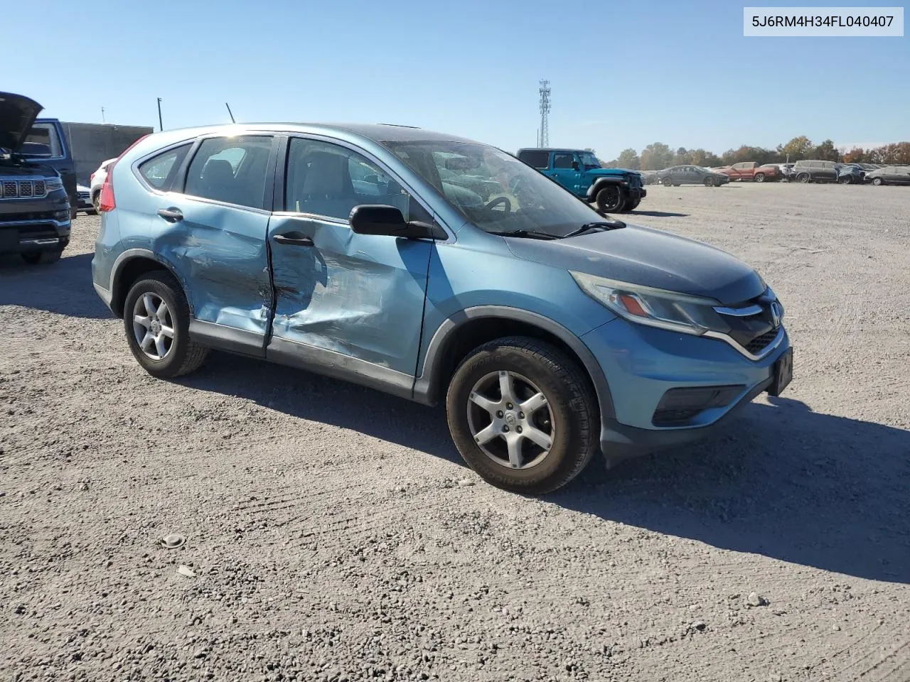 2015 Honda Cr-V Lx VIN: 5J6RM4H34FL040407 Lot: 77712844